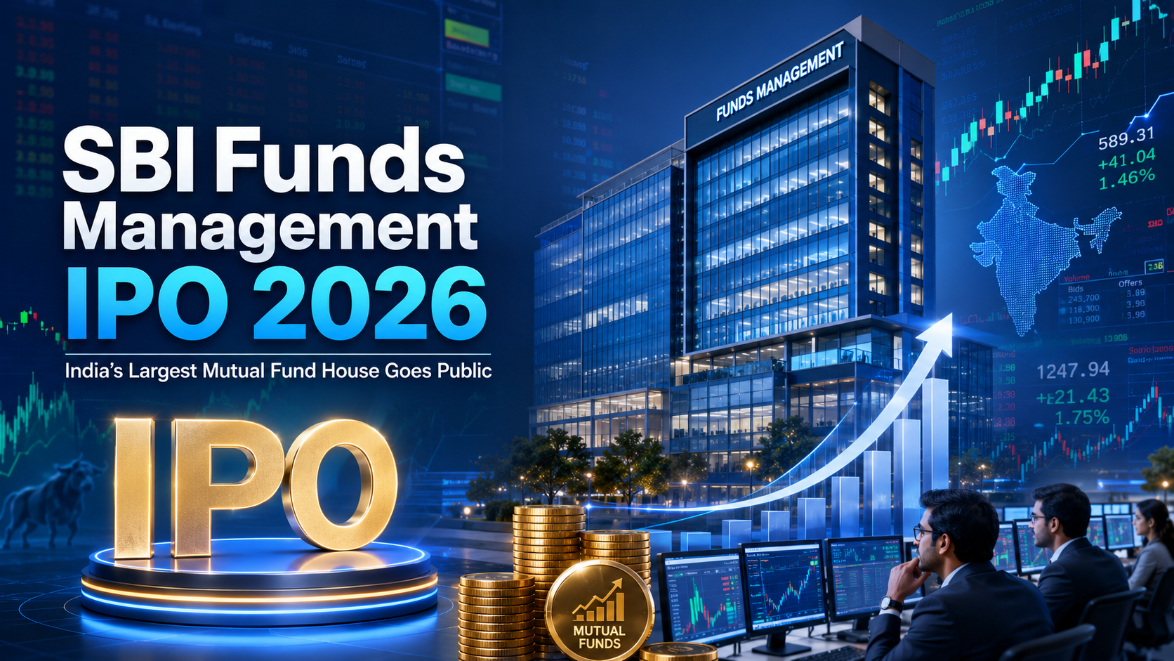 SBI Funds Management IPO, GMP & Review, Should You Apply?