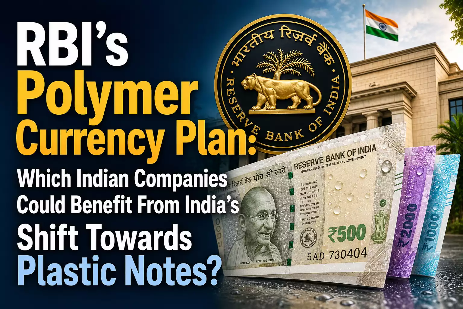 RBI’s Polymer Currency Plan