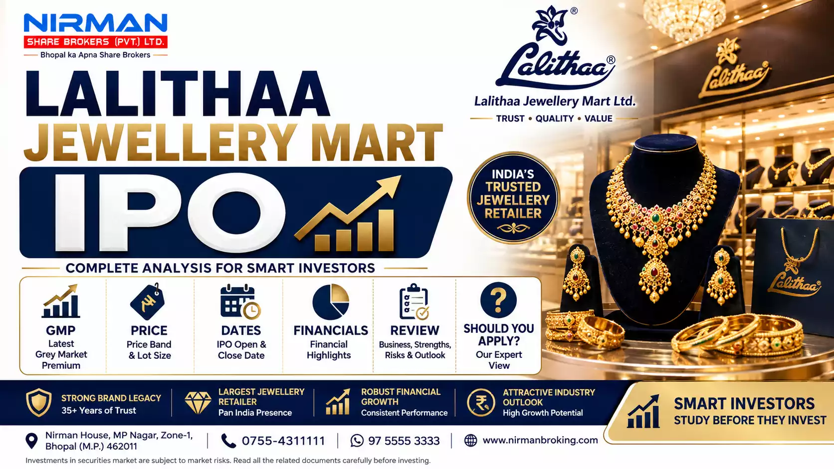 Lalithaa Jewellery Mart IPO, GMP, Price, Dates, Financials, Review and Should You Apply?