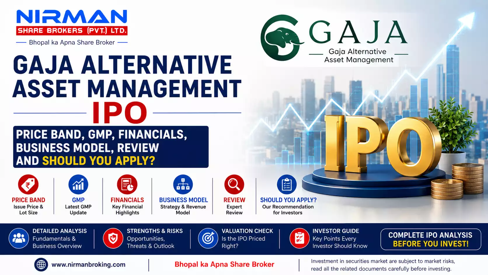 Gaja Alternative Asset Management IPO: Price Band, GMP, Financials, Business Model, Review and Should You Apply?