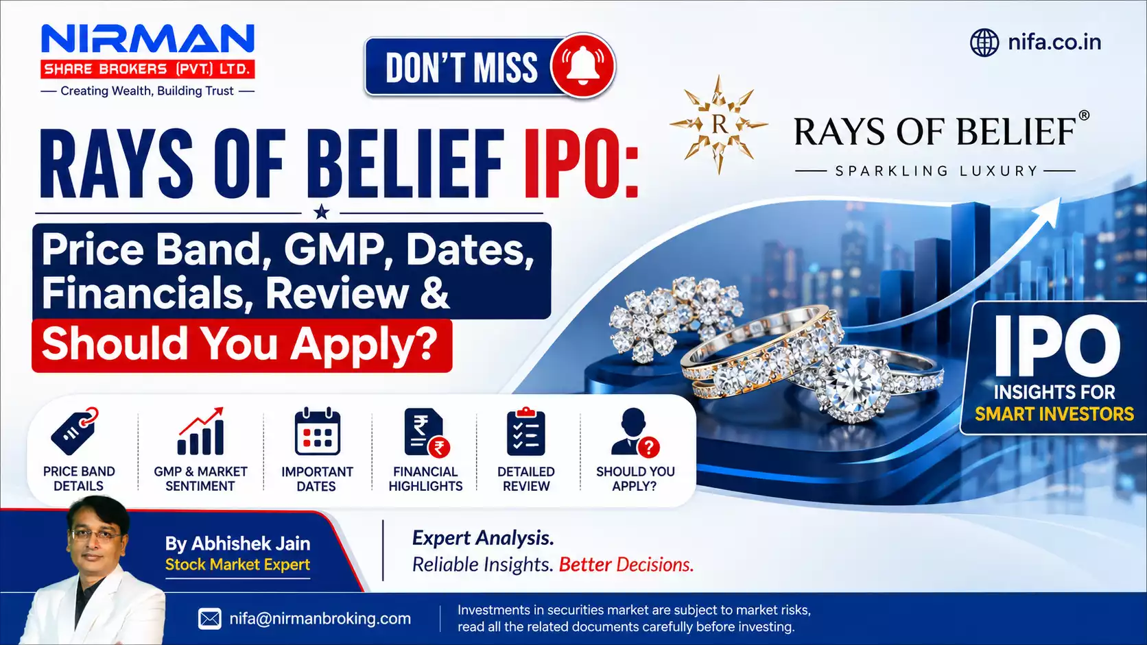 Rays of Belief IPO: Price Band, GMP, Dates, Financials, Review & Should You Apply?