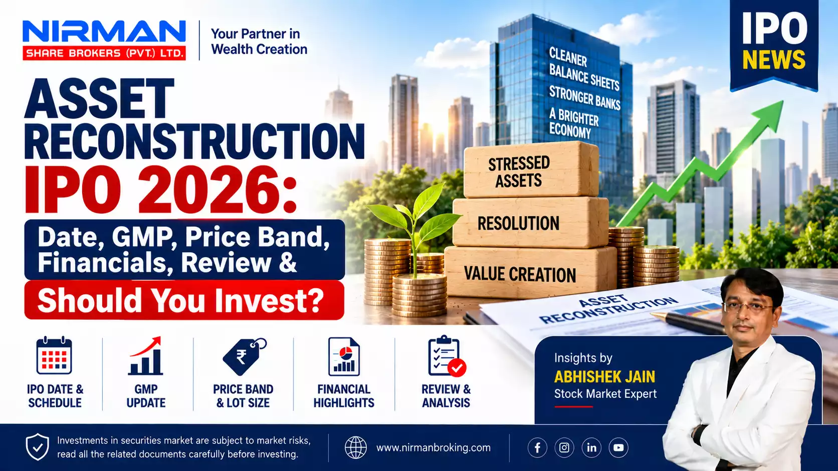 Asset Reconstruction IPO 2026: Date, GMP, Price Band, Financials, Review & Should You Invest?