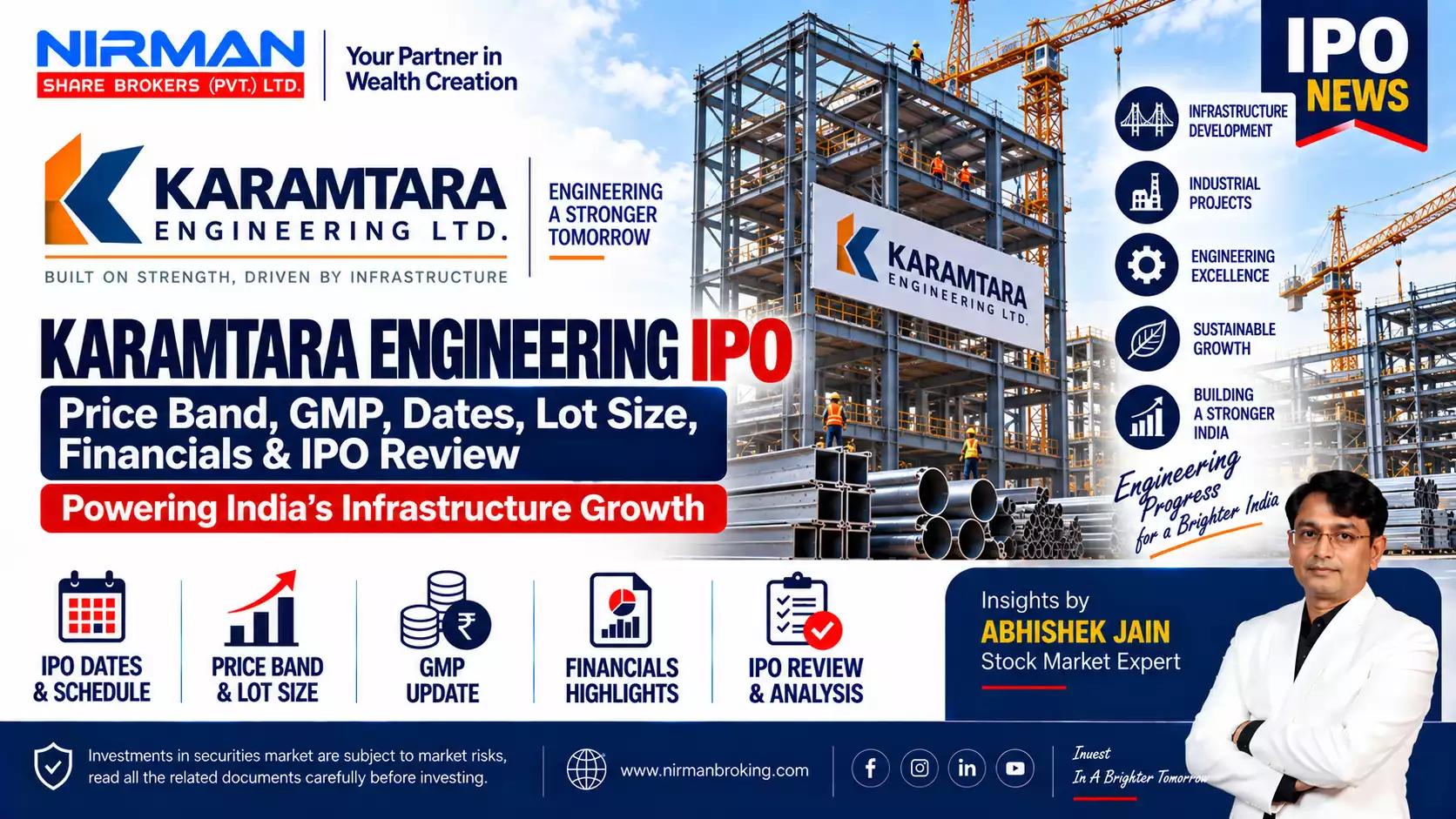 Karamtara Engineering IPO: Price Band, GMP, Dates, Lot Size, Financials & IPO Review