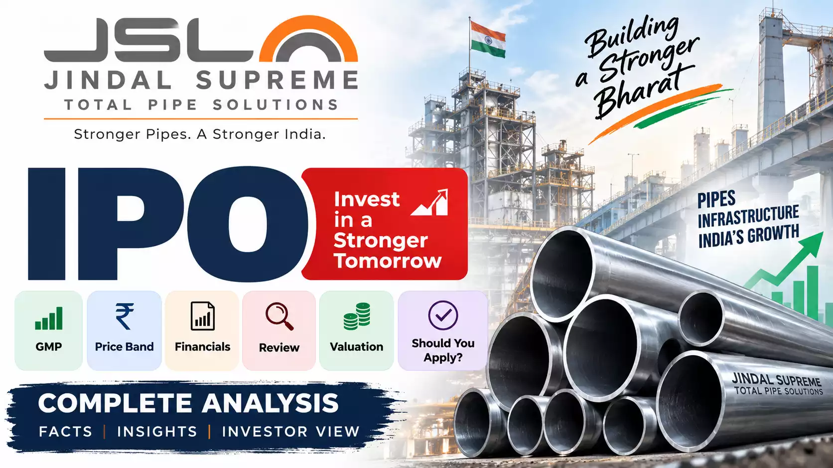 Jindal Supreme IPO: GMP, Price Band, Financials, Review, Valuation and Should You Apply?